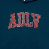 アクメドラビ(acme' de la vie) VINTAGE OLD SCHOOL LOGO HOODIE DARK GREEN