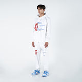 アクメドラビ(acme' de la vie) WHERE ARE YOU? HOODIE WHITE