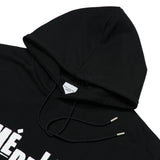 アクメドラビ(acme' de la vie)   WHITE FULL LOGO HOODIE BLACK