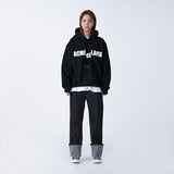 アクメドラビ(acme' de la vie)   WHITE FULL LOGO HOODIE BLACK