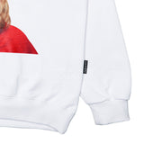 アクメドラビ(acme' de la vie) ADLV BABY FACE HOODIE WHITE RED KNITTING HAT