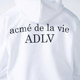アクメドラビ(acme' de la vie) ADLV BABY FACE HOODIE WHITE RED KNITTING HAT