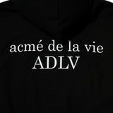 アクメドラビ(acme' de la vie)  ADLV BABY FACE HOODIE BLACK SURPRISE2