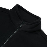 アクメドラビ(acme' de la vie) ADLV OLD SCHOOL EMBROIDERY FLEECE SET-UP JACKET BLACK