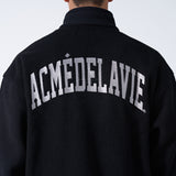 アクメドラビ(acme' de la vie) ADLV OLD SCHOOL EMBROIDERY FLEECE SET-UP JACKET BLACK