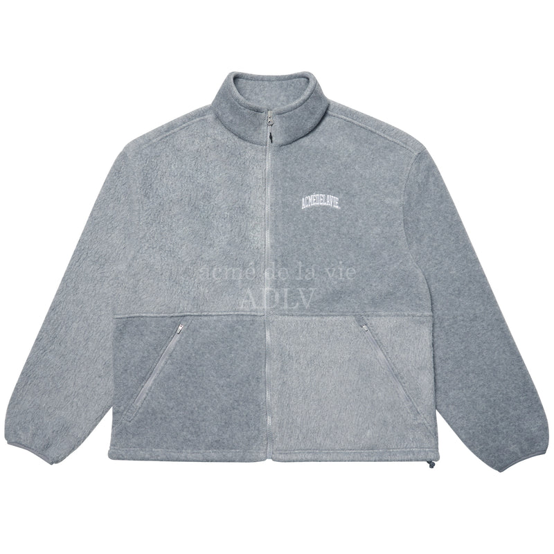 アクメドラビ(acme' de la vie) ADLV OLD SCHOOL EMBROIDERY FLEECE SET-UP JACKET GRAY