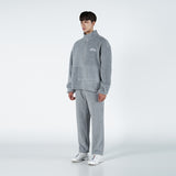 アクメドラビ(acme' de la vie) ADLV OLD SCHOOL EMBROIDERY FLEECE SET-UP JACKET GRAY