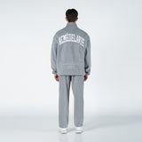 アクメドラビ(acme' de la vie) ADLV OLD SCHOOL EMBROIDERY FLEECE SET-UP PANTS GRAY