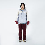 アクメドラビ(acme' de la vie) MULTI-COLOR WOVEN SHELL PARKA JACKET SKYBLUE