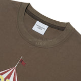 アクメドラビ(acme' de la vie)   CIRCUS BEAR LONG SLEEVE T-SHIRT ASH BROWN