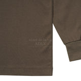 アクメドラビ(acme' de la vie)   CIRCUS BEAR LONG SLEEVE T-SHIRT ASH BROWN