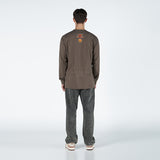 アクメドラビ(acme' de la vie)   CIRCUS BEAR LONG SLEEVE T-SHIRT ASH BROWN