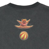 アクメドラビ(acme' de la vie)   CIRCUS BEAR LONG SLEEVE T-SHIRT WASHING CHARCOAL