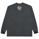 アクメドラビ(acme' de la vie) PINK RABBIT LONG SLEEVE T-SHIRT WASHING CHARCOAL