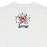 アクメドラビ(acme' de la vie)  PINK RABBIT LONG SLEEVE T-SHIRT WASHING WHITE