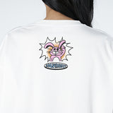 アクメドラビ(acme' de la vie)  PINK RABBIT LONG SLEEVE T-SHIRT WASHING WHITE