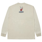 アクメドラビ(acme' de la vie)  RED T-SHIRT RABBIT LONG SLEEVE T-SHIRT WASHING IVORY