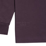 アクメドラビ(acme' de la vie)   TELEPHONE LONG SLEEVE T-SHIRT PURPLE