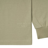 アクメドラビ(acme' de la vie)   BIG CRACK LOGO LONG SLEEVE T-SHIRT BEIGE