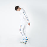 アクメドラビ(acme' de la vie) CRAYON LOGO PANTS MELANGE