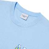アクメドラビ(acme' de la vie)   CRAYON LOGO LONG SLEEVE T-SHIRT SKYBLUE