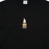 アクメドラビ(acme' de la vie)  SMOKE LOGO LONG SLEEVE T-SHIRT BLACK