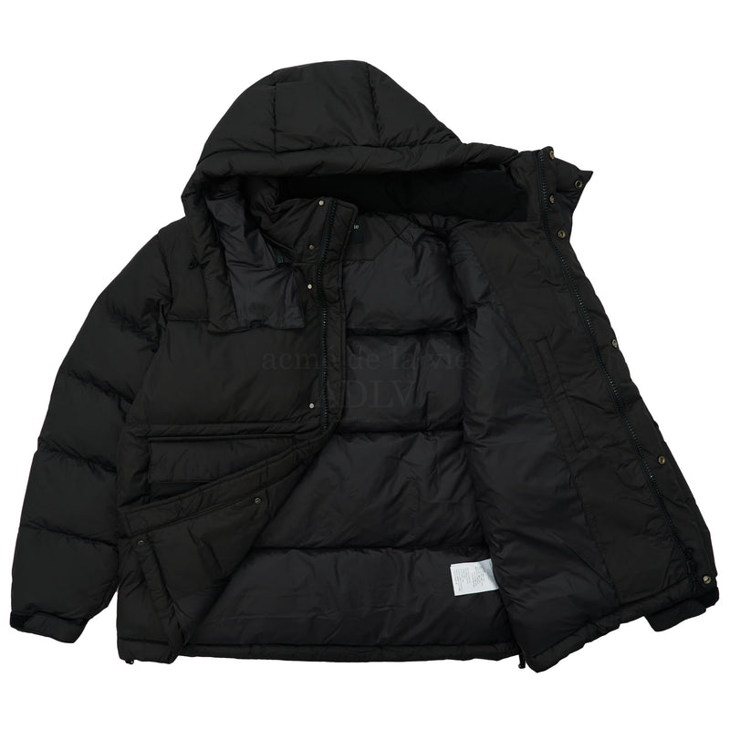 アクメドラビ(acme' de la vie) LOOSE FIT HOODIE DUCK DOWN JACKET BLACK