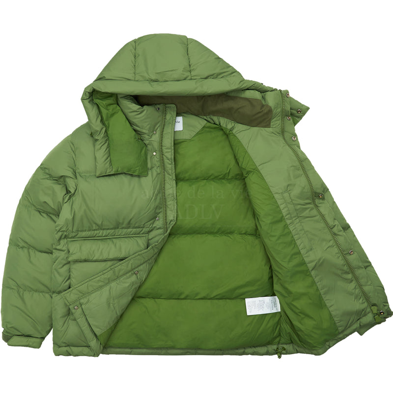 アクメドラビ(acme' de la vie) LOOSE FIT HOODIE DUCK DOWN JACKET KHAKI