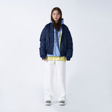 アクメドラビ(acme' de la vie) SPACEMAN TEDDY BEAR REFLECTOR HOODIE SKYBLUE