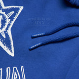 アクメドラビ(acme' de la vie) FRONT HANDPRINTING PANTS BLUE