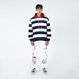 アクメドラビ(acme' de la vie) FRONT HANDPRINTING PANTS WHITE