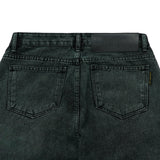 アクメドラビ(acme' de la vie) ACID DYED DENIM PANTS GREEN