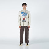 アクメドラビ(acme' de la vie) FRONT MULTI-CUT COTTON BANDING PANTS BROWN