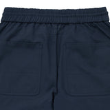 アクメドラビ(acme' de la vie) FRONT MULTI-CUT COTTON BANDING PANTS NAVY