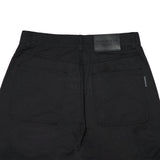 アクメドラビ(acme' de la vie) RIVET PATCHWORK EMBROIDERED COTTON PANTS BLACK