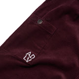 アクメドラビ(acme' de la vie) SIDE POCKET CORDUROY BANDING PANTS BURGUNDY