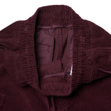 アクメドラビ(acme' de la vie) SIDE POCKET CORDUROY BANDING PANTS BURGUNDY