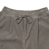 アクメドラビ(acme' de la vie) SIDE POCKET CORDUROY BANDING PANTS BROWN GRAY