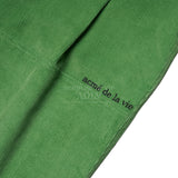 アクメドラビ(acme' de la vie) WAVE DETAIL CORDUROY PANTS LIGHT GREEN