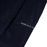 アクメドラビ(acme' de la vie) WAVE DETAIL CORDUROY PANTS NAVY
