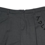 アクメドラビ(acme' de la vie) WIDE PINTUCK EMBROIDERED SLACKS GRAY