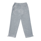 アクメドラビ(acme' de la vie) ADLV OLD SCHOOL EMBROIDERY FLEECE SET-UP PANTS GRAY