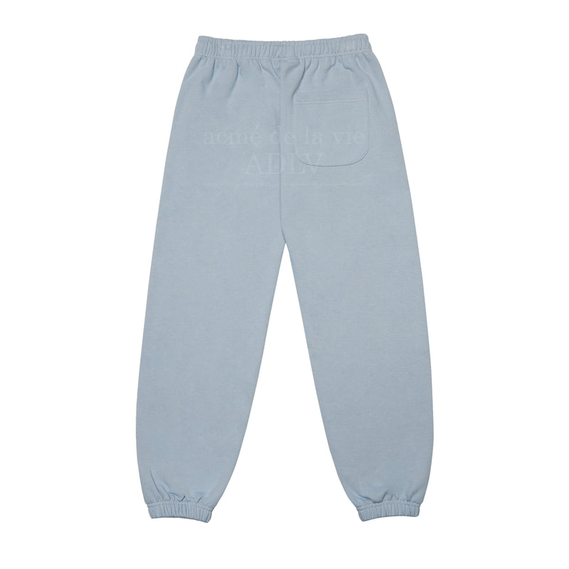 アクメドラビ(acme' de la vie) AV COLOR EMBOIDERY LOGO PANTS LIGHT GREY