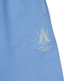 アクメドラビ(acme' de la vie) AV COLOR EMBOIDERY LOGO PANTS LIGHT INDIGO BLUE