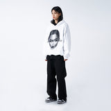 アクメドラビ(acme' de la vie) ACMEDELAVIE FACE HOODIE WHITE