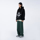 アクメドラビ(acme' de la vie) ACMEDELAVIE FACE HOODIE BLACK