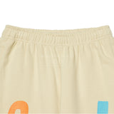 アクメドラビ(acme' de la vie) CHECK LOGO SWEAT PANTS BEIGE