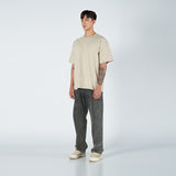 アクメドラビ(acme' de la vie) 3PAC SIMPLE LOGO SHORT SLEEVE T-SHIRT BEIGE