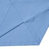 アクメドラビ(acme' de la vie) AV COLOR EMBOIDERY LOGO SHORT SLEEVE T-SHIRT LIGHT INDIGO BLUE