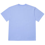 アクメドラビ(acme' de la vie) AV COLOR EMBOIDERY LOGO SHORT SLEEVE T-SHIRT LIGHT PURPLE